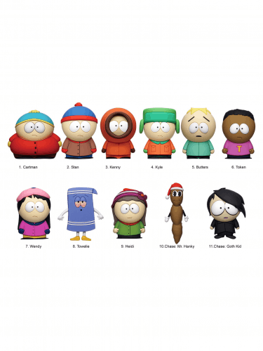 Beutelclip South Park - Blind Box Series 1 (zufällige Auswahl)