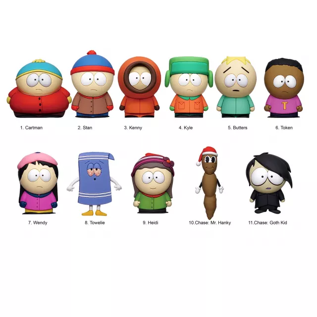 Beutelclip South Park - Blind Box Series 1 (zufällige Auswahl) - Küchenzubehör