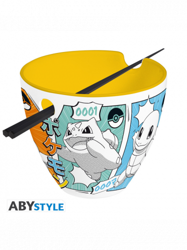 Schüssel für Ramen Pokémon - Starters Manga