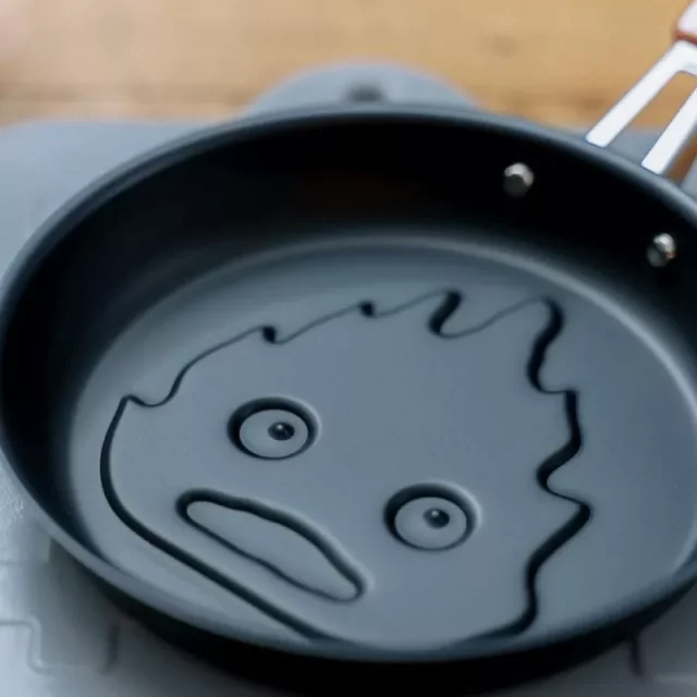 Pfanne für Pfannkuchen Howl's Moving Castle - Calcifer - Ghibli