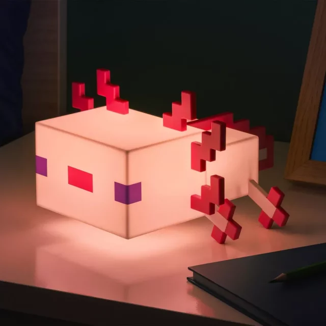 Lampe Minecraft - Axolotl (21 cm)