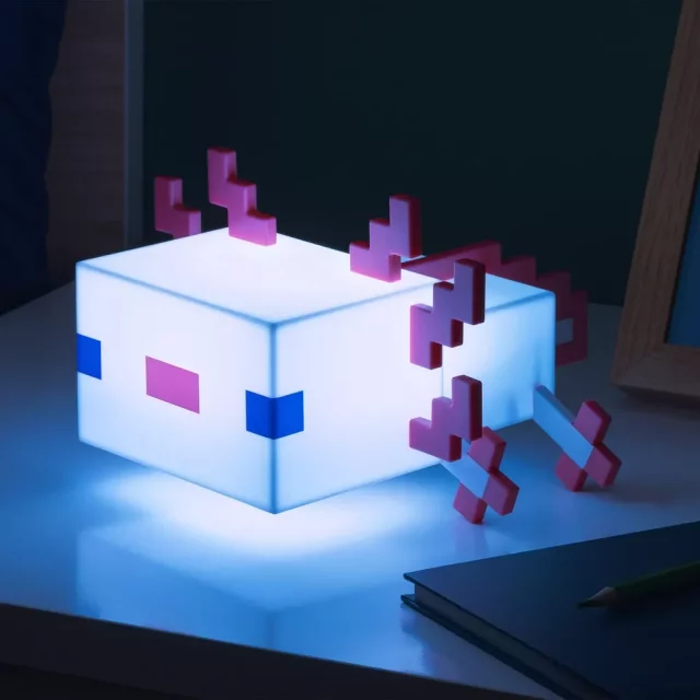 Lampe Minecraft - Axolotl (21 cm)