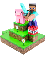 Tischlampe Minecraft - Steve Figural Light