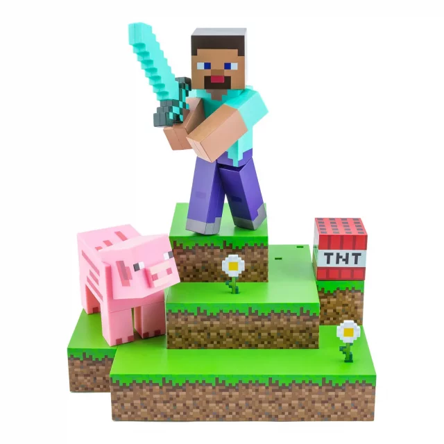 Tischlampe Minecraft - Steve Figural Light (beschädigte Verpackung)