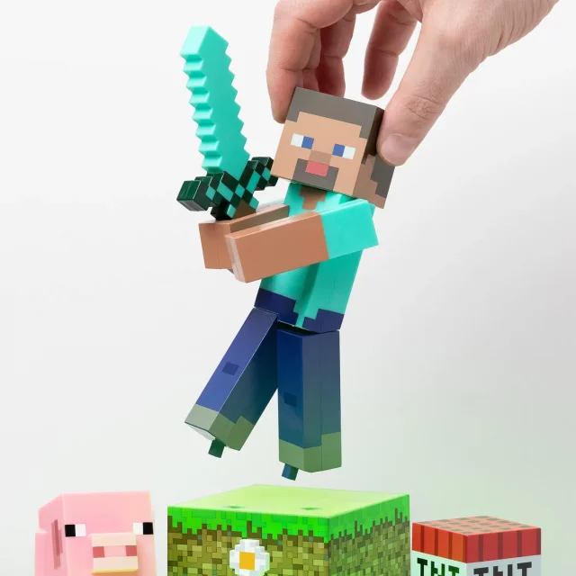 Tischlampe Minecraft - Steve Figural Light (beschädigte Verpackung)