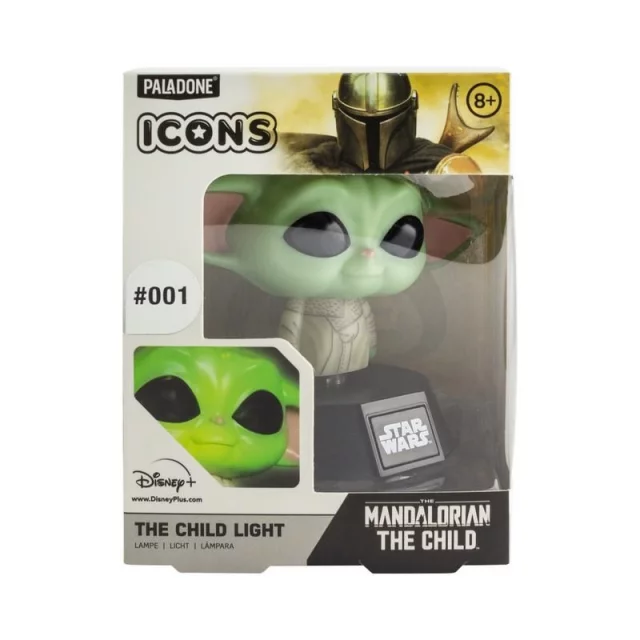 Lampička Star Wars: The Mandalorian - The Child Icon Light (poškozený obal)