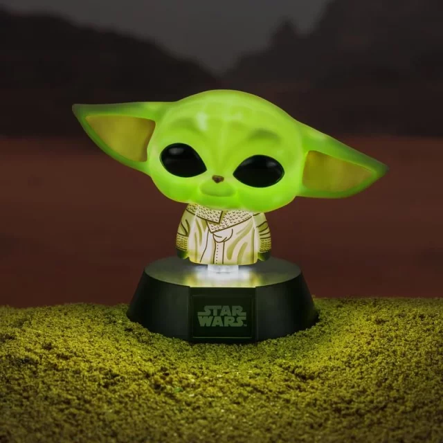 Lampička Star Wars: The Mandalorian - The Child Icon Light (poškozený obal)
