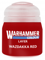 Warhammer Colour Layer Paint (Wazdakka Rot) - Deckfarbe Rot