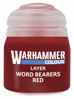 Warhammer Colour Layer Paint (Word Bearers) - Deckfarbe, Rot
