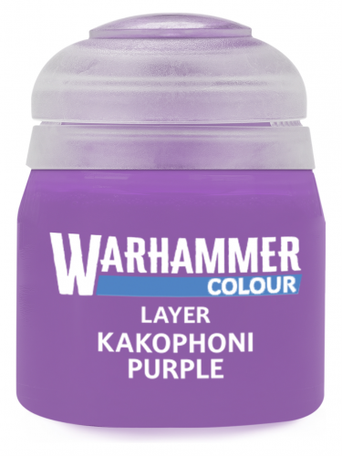 Warhammer Colour Layer Paint (Kakophoni Purple) - Deckfarbe, Lila