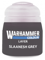 Warhammer Colour Layer Paint (Slaanesh Grey) - Deckfarbe, Grau
