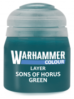Warhammer Colour Layer Paint (Sons of Horus Green) - Deckfarbe, Grün