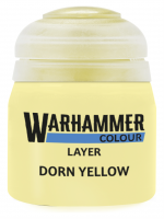 Warhammer Colour Layer Paint (Dorn Yellow) - Deckfarbe, Gelb