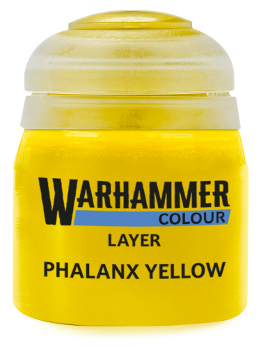 Warhammer Colour Layer Paint (Phalanx Yellow) - Deckfarbe, Gelb