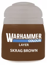Warhammer Colour Layer Paint (Skrag Brown) - Deckfarbe, Braun