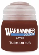 Warhammer Colour Layer Paint (Tuskgor Fell) - Deckfarbe Braun