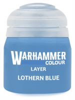 Warhammer Colour Layer Paint (Lothern Blue) - Deckfarbe, Blau