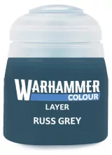 Warhammer Colour Layer Paint (Russ Grey) - Deckfarbe, grau