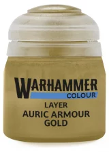 Warhammer Colour Layer Paint (Auric Armour Gold) - Abdeckfarbe, gold