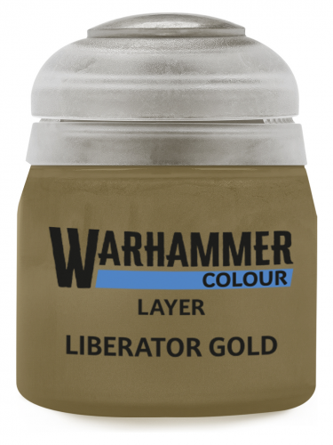 Warhammer Colour Layer Paint (Liberator Gold) - Deckfarbe, gold