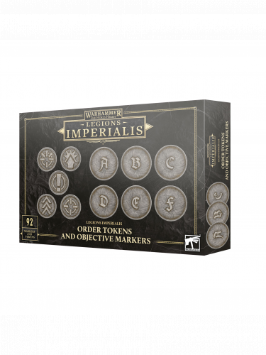 Warhammer: The Horus Heresy - Legions Imperialis: Order Tokens and Objective Markers (92 Stck)