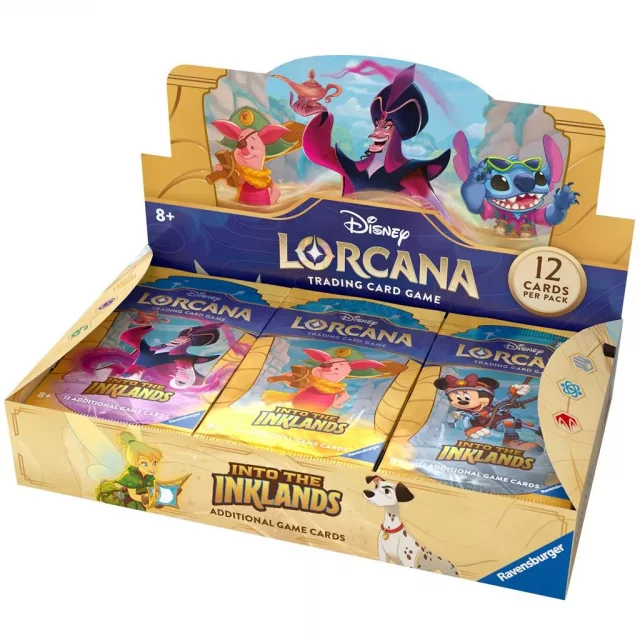 Kartenspiel Lorcana: Into the Inklands - Booster Box (24 Booster) (ENGLISCHE VERSION) - Disney
