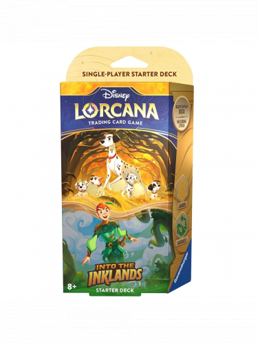 Kartenspiel Lorcana: Into the Inklands - Bernstein / Smaragd Starter Deck (ENGLISCHE VERSION)