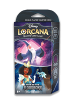 Kartenspiel Lorcana: Rise of the Floodborn - Amethyst / Steel Starter Deck (ENGLISCHE VERSION)