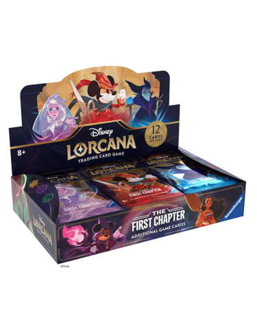 Kartenspiel Lorcana: The First Chapter - Booster Box (24 Booster) (ENGLISCHE VERSION)