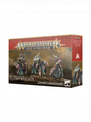 W-AOS: Maggotkin of Nurgle - Sloven Knights (3 Figuren)