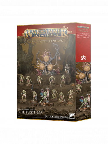 W-AOS: Maggotkin of Nurgle - The Pustules (12 Figuren)