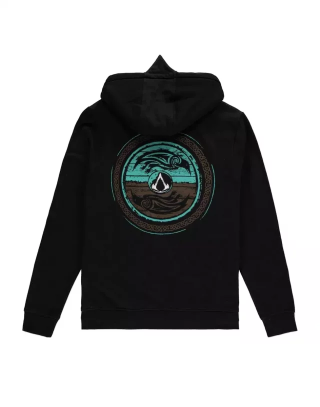 Hoodie Assassins Creed: Valhalla - Shield and Hammer