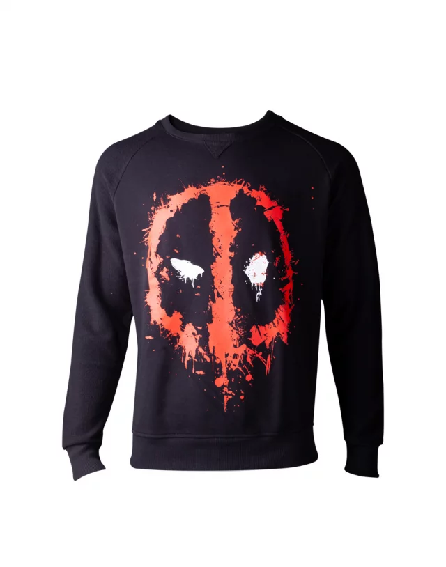 Sweatshirt Deadpool - Dripping Face