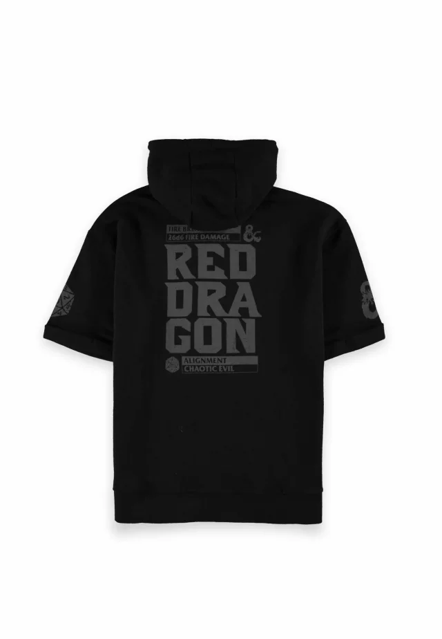 Kapuzenpullover Dungeons and Dragons - Red Dragon (Kurzarm) - Dungeons & Dragons