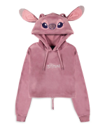 Damen-Hoodie Lilo & Stitch - Angel Cropped