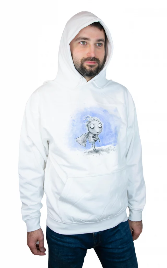 Hoodie Tim Burton - Super Burton (größe XL)