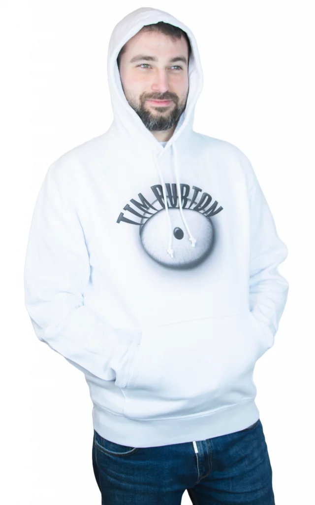 Hoodie Tim Burton - Tim Burton logo (größe XL)