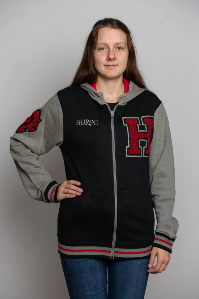 Hoodie World of Warcraft - Horde Varsity - Blizzard