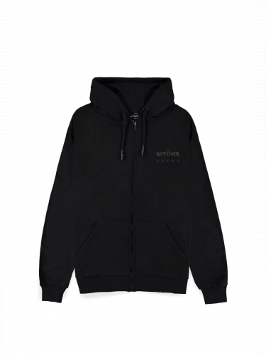 Hoodie The Witcher - Zipper Black
