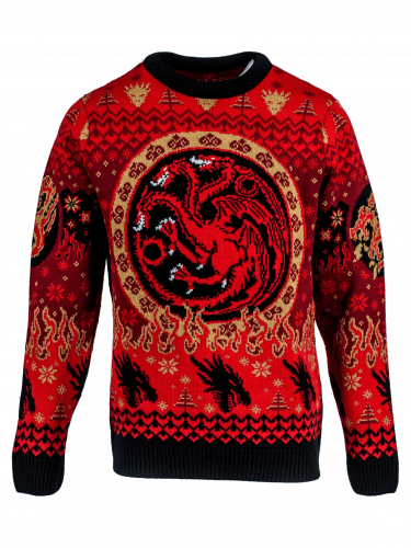 Weihnachtspullover Game of Thrones - Targaryen Logo Jumper