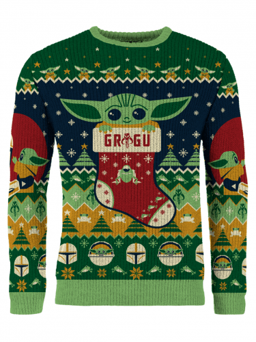 Weihnachtspullover Star Wars - Baby Yoda Jumper