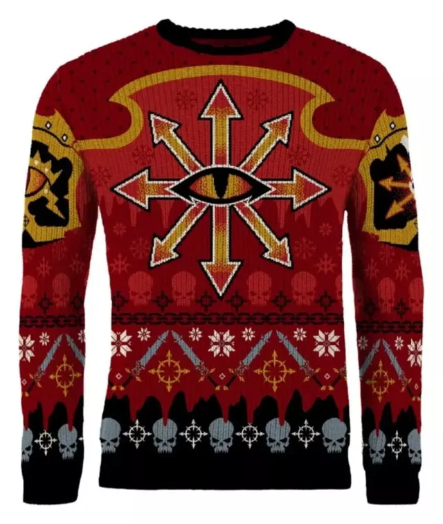 Weihnachtspullover Warhammer 40,000 - Chaos Christmas Jumper
