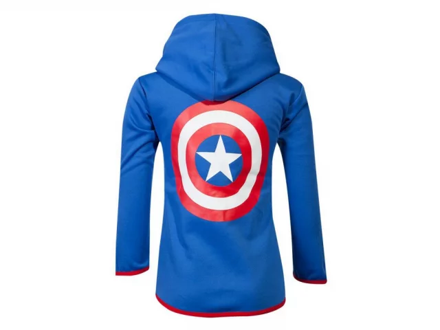 Kinder-Hoodie Captain America - Technical - Avengers