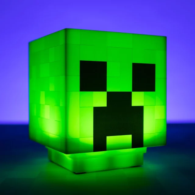 Tischlampe Minecraft - Creeper