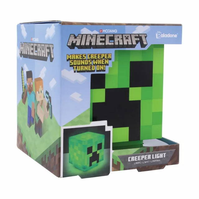Tischlampe Minecraft - Creeper