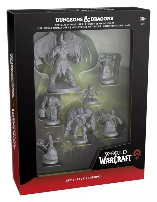 Figurenset Dungeons & Dragons x World of Warcraft (Set 1) - Miniaturen