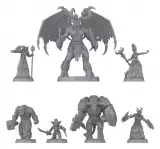 Figurenset Dungeons & Dragons x World of Warcraft (Set 1) - Figuren