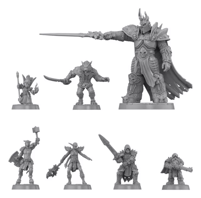 Figurenset Dungeons & Dragons x World of Warcraft (Set 2) - Figuren