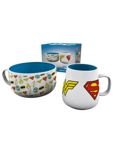 Frühstücksset DC Comics - Logos