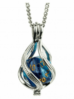 Halskette FanRoll - Caged Dice D20 (Lair Wear)